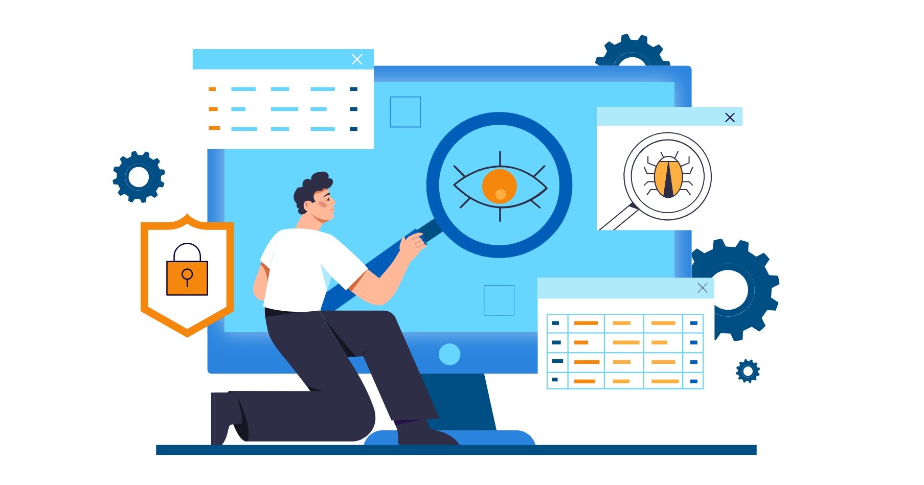 IT security audit and protection of digital systems